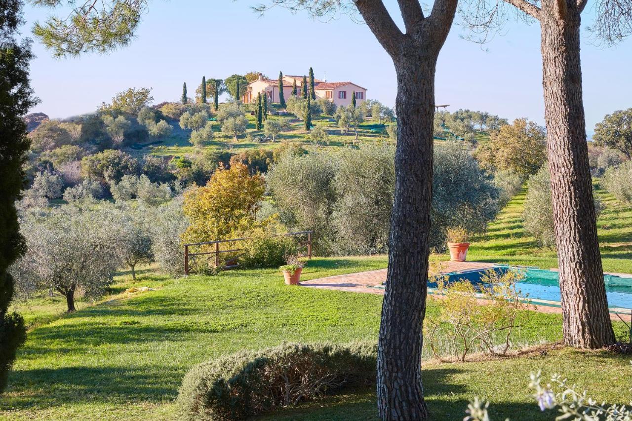 Poggio Tamantino, Villa Con Piscina In Maremma Poggio Cavallo Exteriör bild