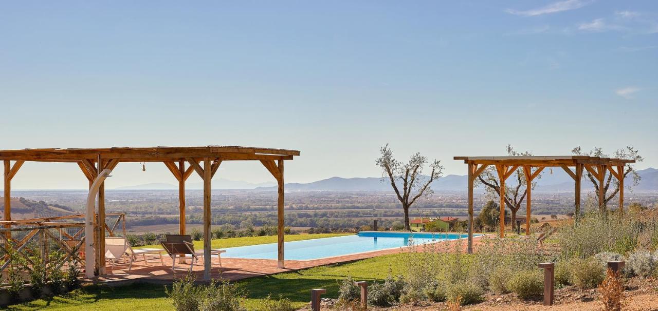 Poggio Tamantino, Villa Con Piscina In Maremma Poggio Cavallo Exteriör bild