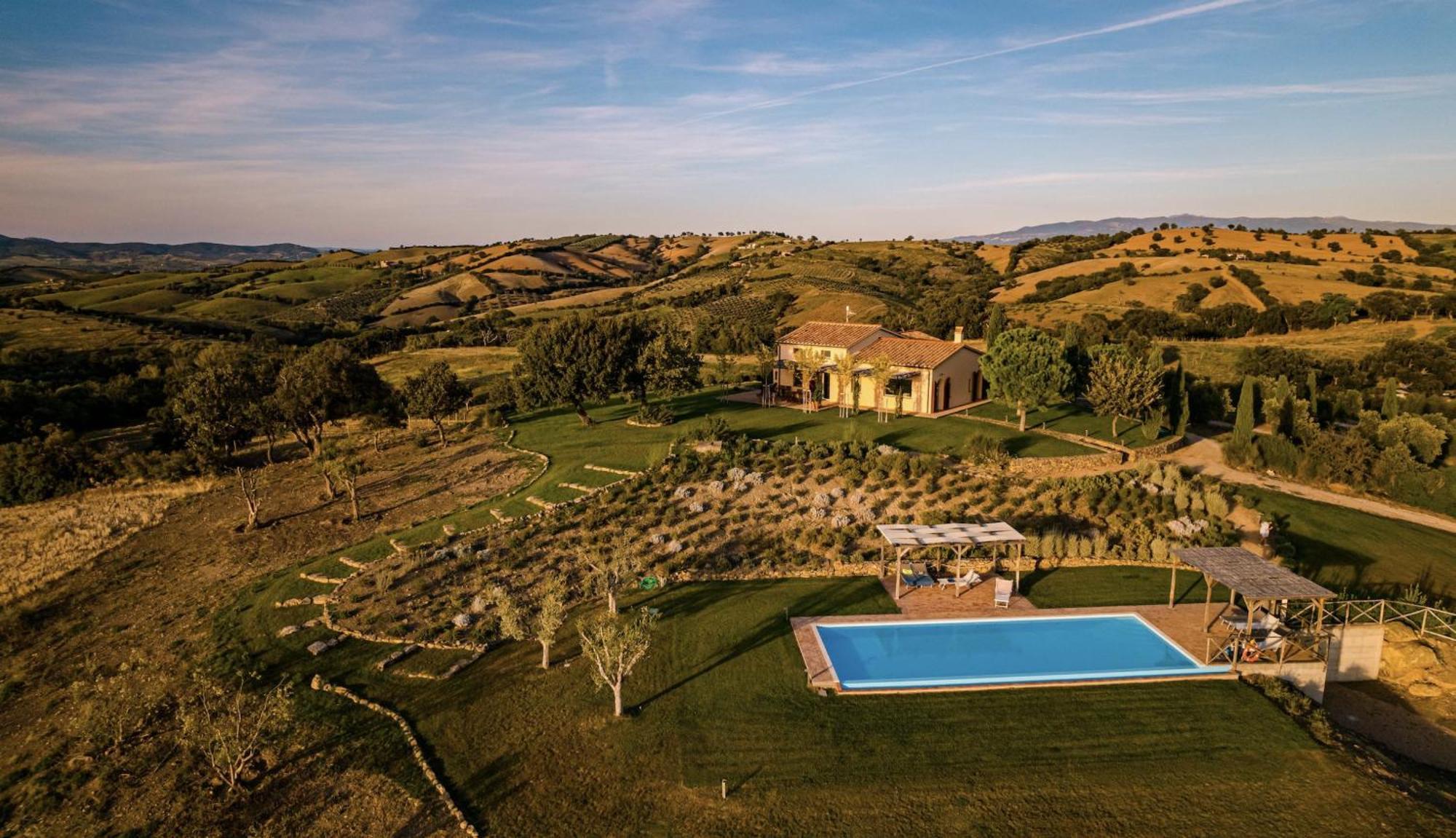 Poggio Tamantino, Villa Con Piscina In Maremma Poggio Cavallo Exteriör bild