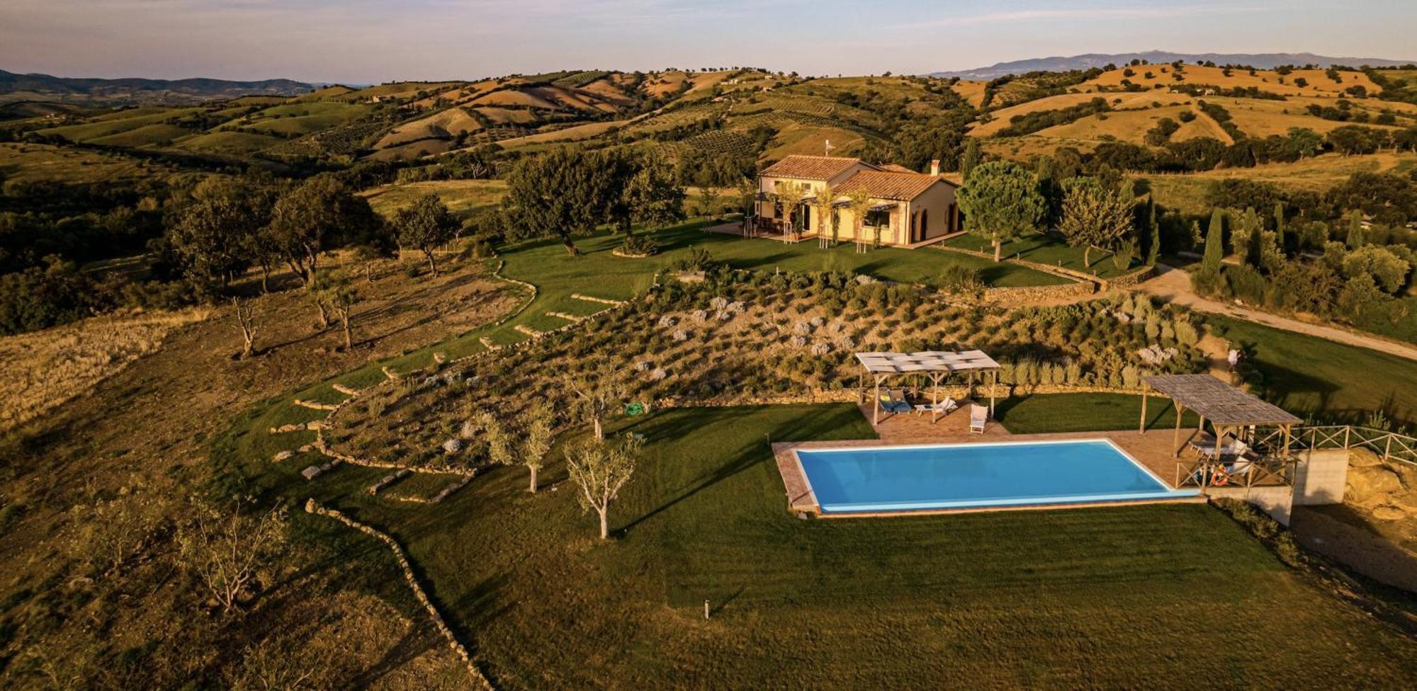 Poggio Tamantino, Villa Con Piscina In Maremma Poggio Cavallo Exteriör bild
